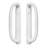 10" Sliding Door Dummy Handle Set, 3-15/16" Hole Spacing, Fits 1-1/4" to 2-1/4" Door Thickness, No Latch