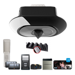 Chamberlain B4655T Secure View HP LED Video Smart Quiet Belt Drive  Garage Door Opener with Integrated Camera and Battery Backup