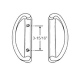 (DH-533-W) Lawson Sliding Patio Door Handle Set