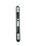 Black Two-Point Adjustable Striker Wide Keeper for Sliding Glass Patio Door Two Point Mortise Lock