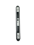 Black Two-Point Adjustable Striker Wide Keeper for Sliding Glass Patio Door Two Point Mortise Lock